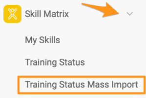 Training status